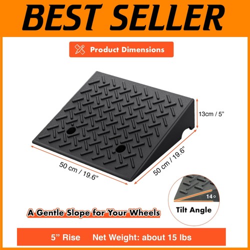 Heavy duty rubber - rubber, ramp