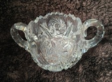 Beautiful Unmarked Cut Glass