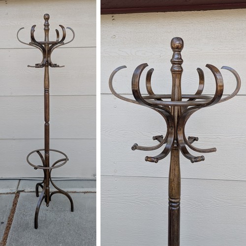 Vtg thonet style bentwood coat - vtg,