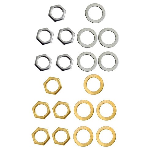 Iron guitar jack socket - 5x,
