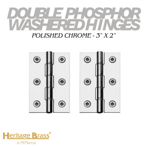 Heritage brass hinge double - hinge,