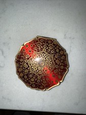 Stratton Floral Vintage Powder Compact
