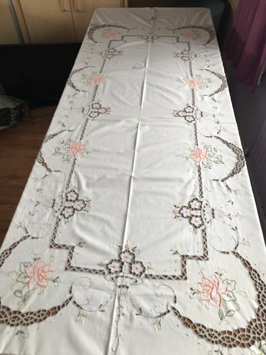 Vintage embroidered cutwork - vintage,