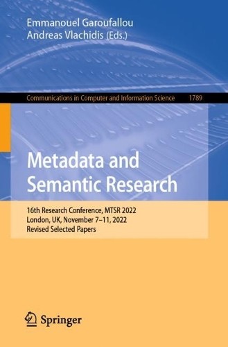 Metadata and semantic research - metadata,