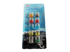 FIT MG CAR FUSE MINI BLADE SET "5 7.5 10 15 20 25 30 AMP" HIGH QUALITY 10X
