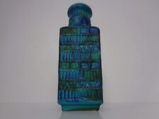 Vintage Bodo Mans Rimini Blu Bay Ceramic Vase 70 25 WGP