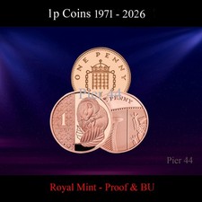 1971 - 2026 One Pence / One