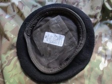 BRITISH ARMY issue INFANTRY RRF cadet DARK BLUE BERET leather band 60CM large