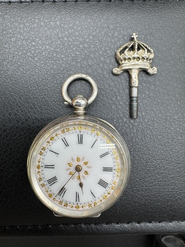 Antique ladies silver cuivre - antique,