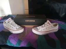 Converse All Star WOMEN White Clear Rhinestone Bling Converse All Star
