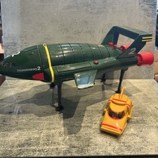 Vintage Thunderbirds 2 Large 16" With Thunderbird 4 5" Carlton 1999