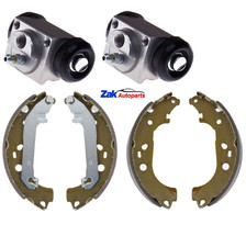 FOR FORD TRANSIT CONNECT 1.8 TDDI TDCI REAR BRAKE SHOES SET & 2 WHEEL CYLINDERS
