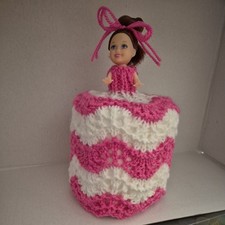 Retro Toilet Roll Cover Doll