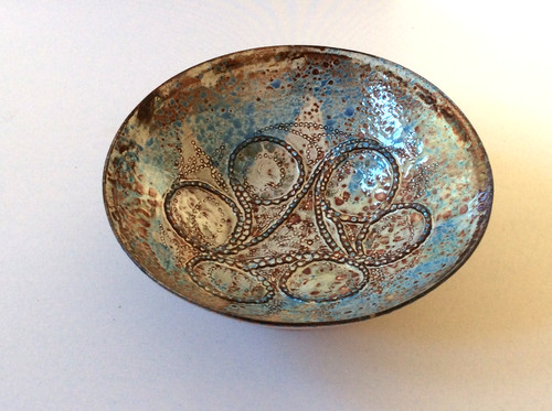 Pretty unusual raised design - pretty,