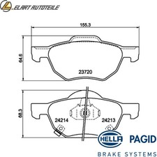 Brake Pad Set Disc Brake 8DB