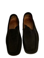 Black Suede Loafers Russell