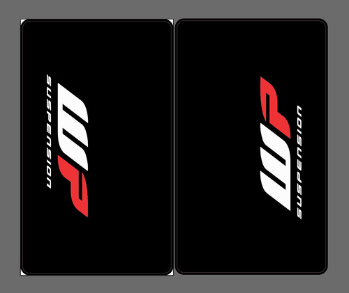 Upper fork decals - decals, motocross