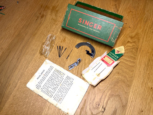 Vintage singer sewing machine - vintage,