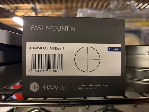 Hawke fast mount 16x50 ao - hawke,