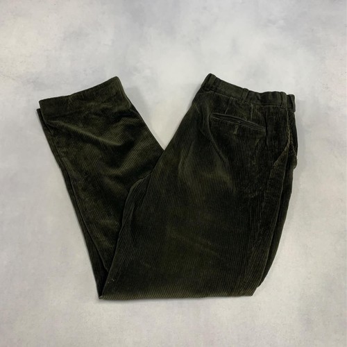 Vintage corduroy trousers dark - vintage,