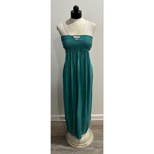Boho green strapless - boho,