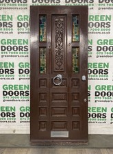 CARVED STAINED GLASS FRONT