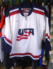 USA UNITED STATES NIKE ICE HOCKEY SHIRT JERSEY TOP XL BOYS 13-15 YEARS