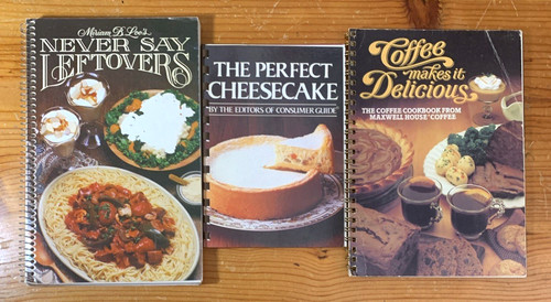 Vintage 80s cookbooks - 3,