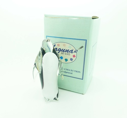 Laguna art glass - art, penguin
