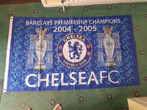 Chelsea flag 2004 05 - chelsea, flag-