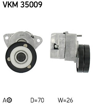 Skf tensioner pulley for - pulley,
