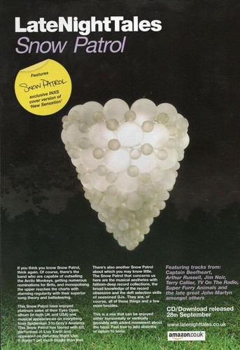 Snow patrol late night tales - snow,