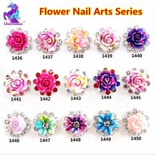 RESIN FLOWERS CRYSTAL