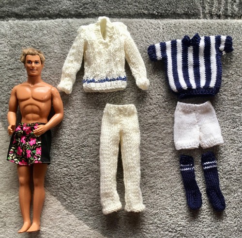 Ken doll 1990 with handmade - 1990,