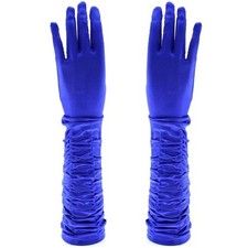 Women's Ladies Long Satin