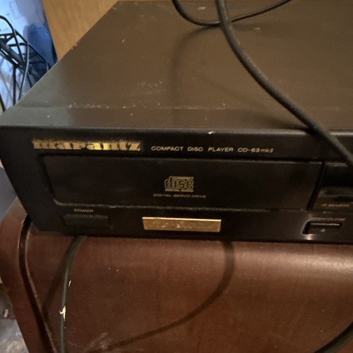 Marantz 63mkii signature - cd-63mkii, cd