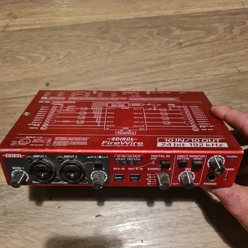 Edirol firewire audiocapture - firewire,