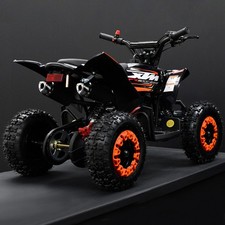 XTM MONSTER 2025 Kids Petrol 2-Stroke Mini Quad Bike 49cc 50cc Auto ATV Orange