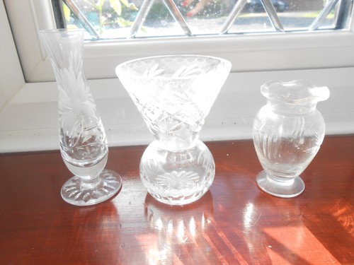 Vases lot small - small, glass