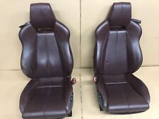 ASTON MARTIN VANTAGE RECARO FRONT SEATS RETRO FIT KIT CAR ?  IRON ORE RED V  W55