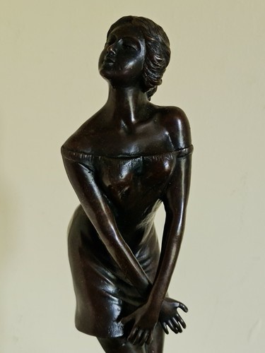 Art deco bronze - art, by