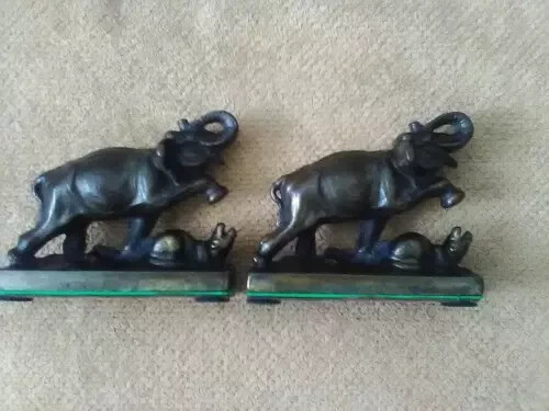 Antique vintage bronzed - bronzed, cast