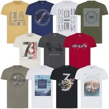 3 Pack Mens Mixed Graphic T-Shirts Short Sleeve Crew Neck 100% Cotton Casual Tee