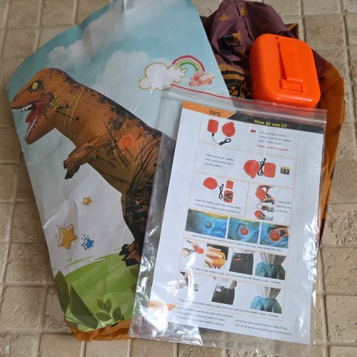 Kids unflatable rex - kids,