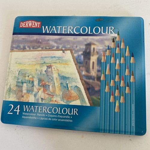 Tin derwent watercolour - of,