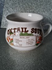 vintage ceramic Oxtail Soup