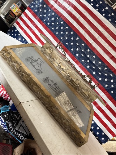 Vintage american pool table - vintage,