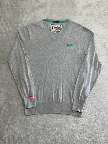 Superdry mens grey cashmere - superdry,