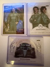 Topps F1 Aston Martin 3 Card