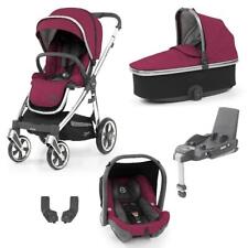 Oyster3 Essential Bundle 5 Piece Set Pram Pushchair (Cherry) Baby Travel System